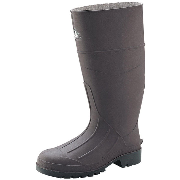 18805-7 Servus Men's Size 7 Brown PVC Rubber Work Boot