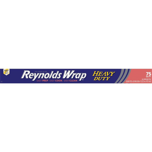 F28028 Reynolds Wrap 75 Sq. Ft. Heavy-Duty Aluminum Foil