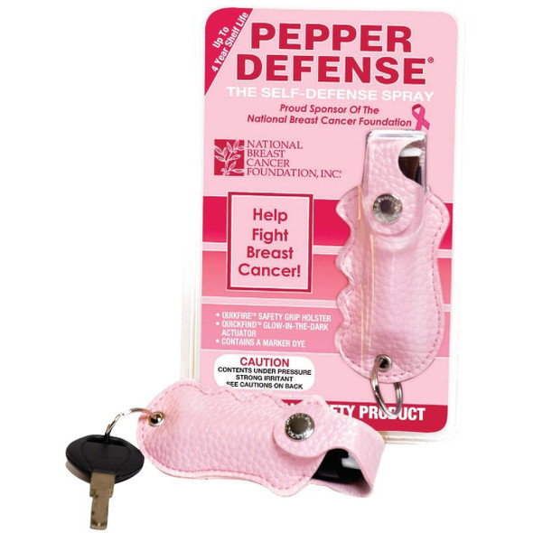 PD-2P Pepper Defense 10% Pepper .5 oz Pink Self-Defense Spray