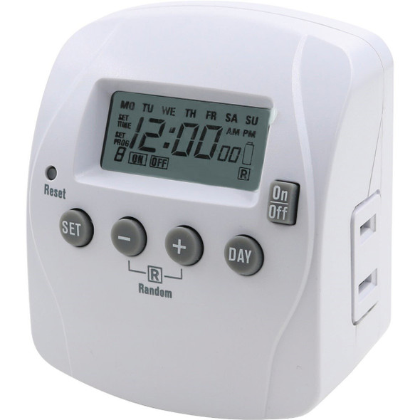 TND002 Prime 125V Indoor 7-Day Digital Timer