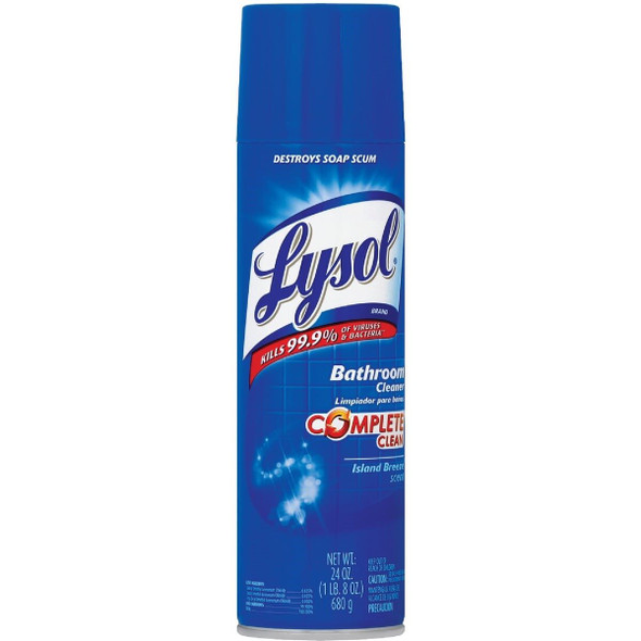 1920002569 Lysol 24 Oz. Aerosol Complete Bathroom Cleaner