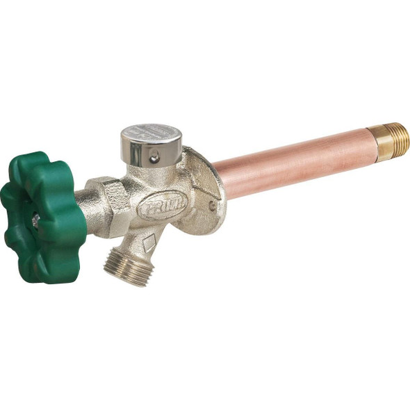 P-164D08 Prier 1/2 In. SWT x 1/2 In. IPS x 8 In. Quarter-Turn Frost Free Wall Hydrant