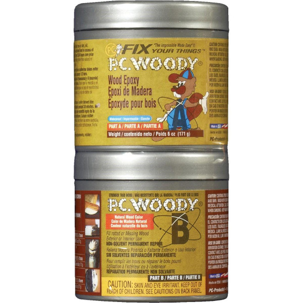 08333 PC Woody 6 Oz. Epoxy Paste