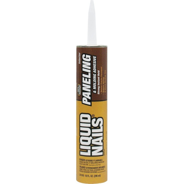 LN710 LIQUID NAILS 10 Oz. Paneling and Molding Adhesive