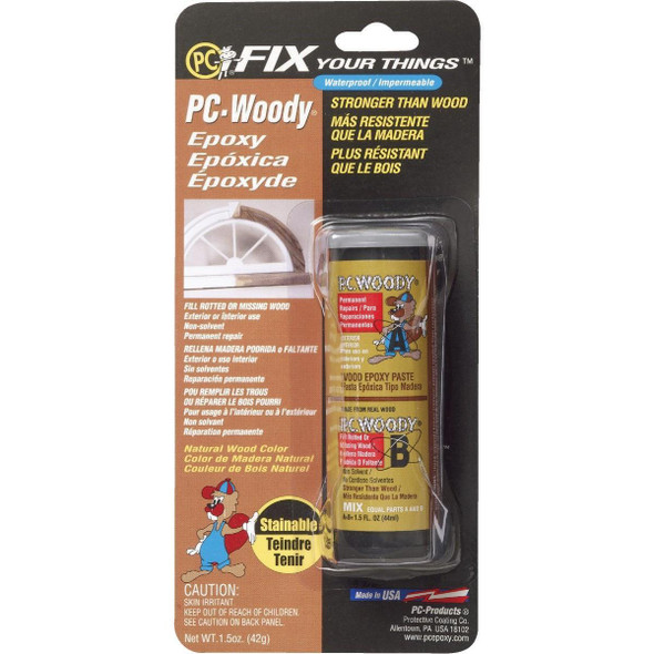 02333 PC Woody 1.5 Oz. Wood Epoxy Paste