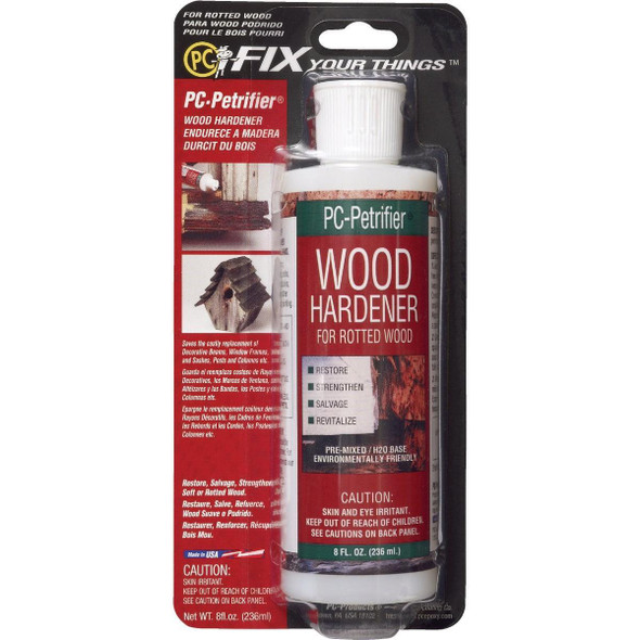 08444 PC Petrifier Milky White 8 Oz. Wood Hardener