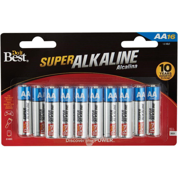 DIB814685 AA Alkaline Battery (16-Pack)