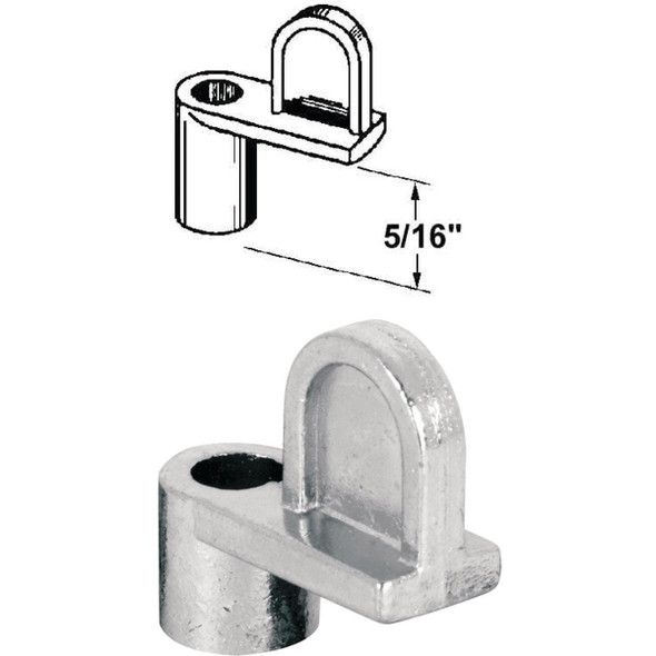 PL7735 Prime-Line 5/16 In. Mill Swivel Die-cast Screen Clips With Screws (12 Count)
