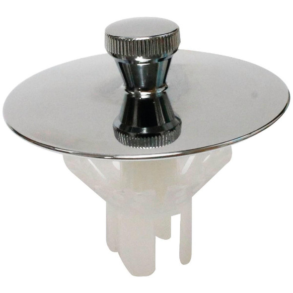 K826-37 Keeney Quick-N-Easy Bathtub Drain Stopper with Polished Chrome Finish