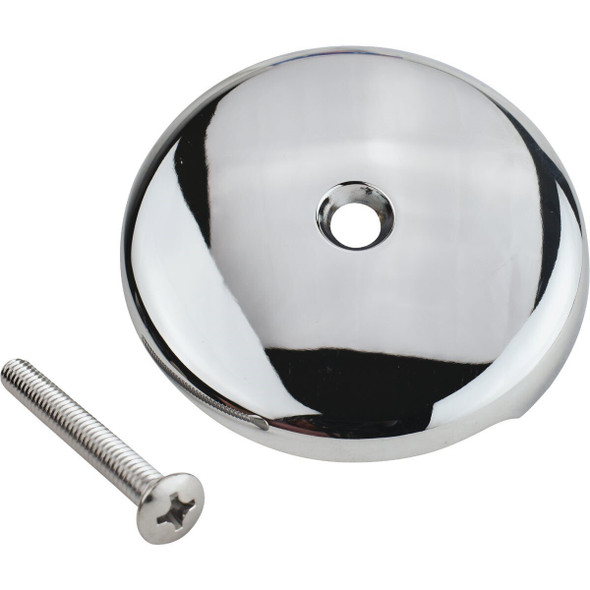 K820-10PC One-Hole Chrome Bath Drain Face Plate