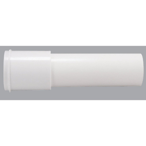 495921 1-1/2 In. x 6 In. White Plastic Extension Tube