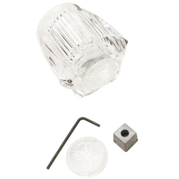 489824 Acrylic Universal Replacement Clear Faucet Handle
