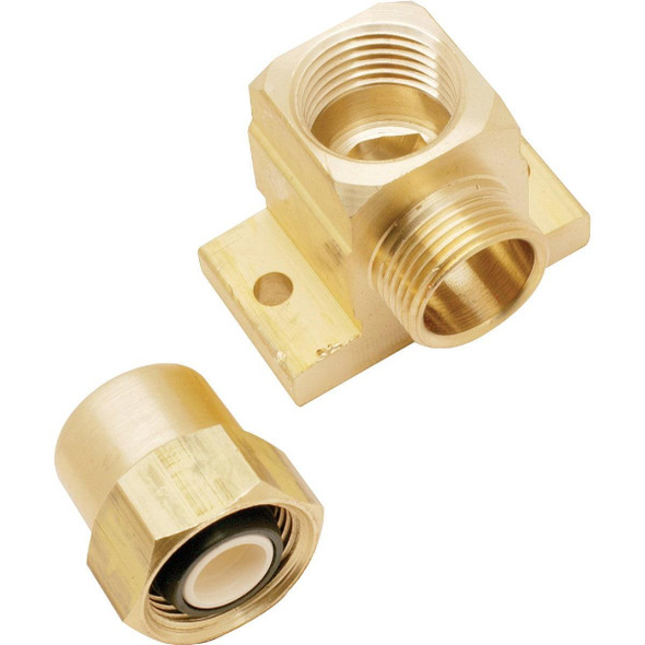 456081 5/8 In. OD x 5/8 In. OD FIP 90 Deg. Drop Ear CPVC Elbow (1/4 Bend)