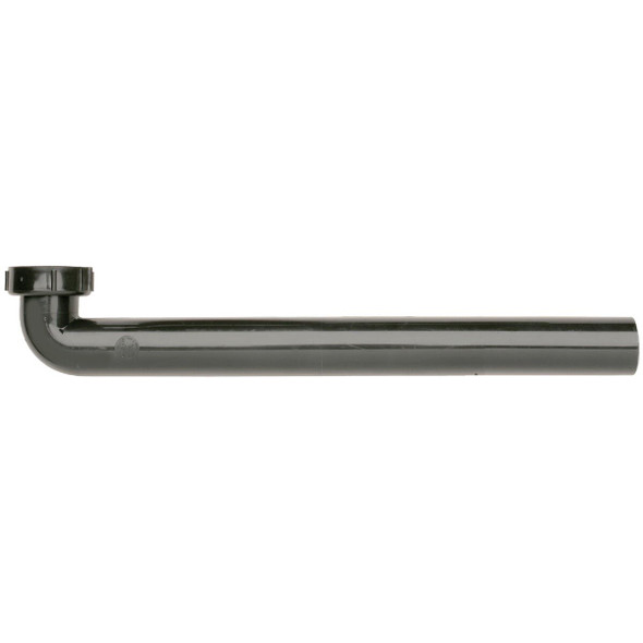441873 1-1/2 In. x 15 In. Black Plastic Waste Arm