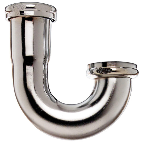 10488K 1-1/2 In. Chrome Plated Brass J-Bend