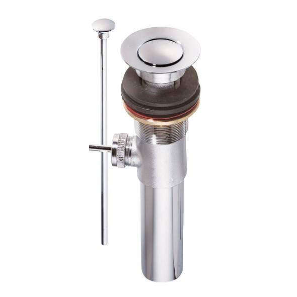 1688K 1-1/4 In. Chrome-Plated Brass Pop-Up Assembly