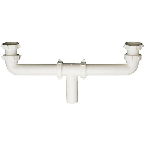 415045 1-1/2 In. x 16 In. Plastic Direct Center Outlet Waste