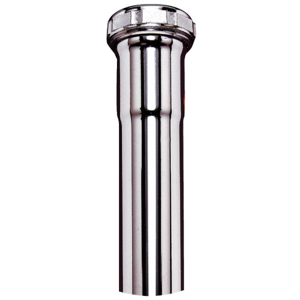 417597 1-1/4 In. x 6 In. Chrome Plated Extension Tube