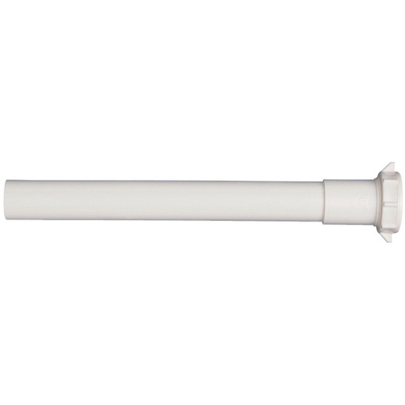 42-16WU 1-1/4 In. X 16 In. White Plastic Double-End Extension Tube