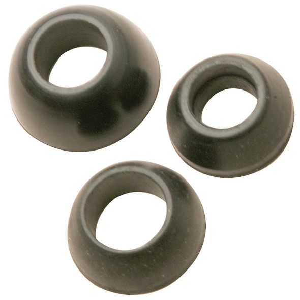 402291 Assorted Bonnet Graphite Cone Faucet Washer (3 Ct.)