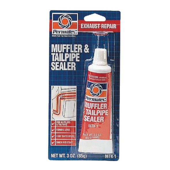 80335 Permatex Tube 3 Oz  Muffler & Tailpipe Sealer