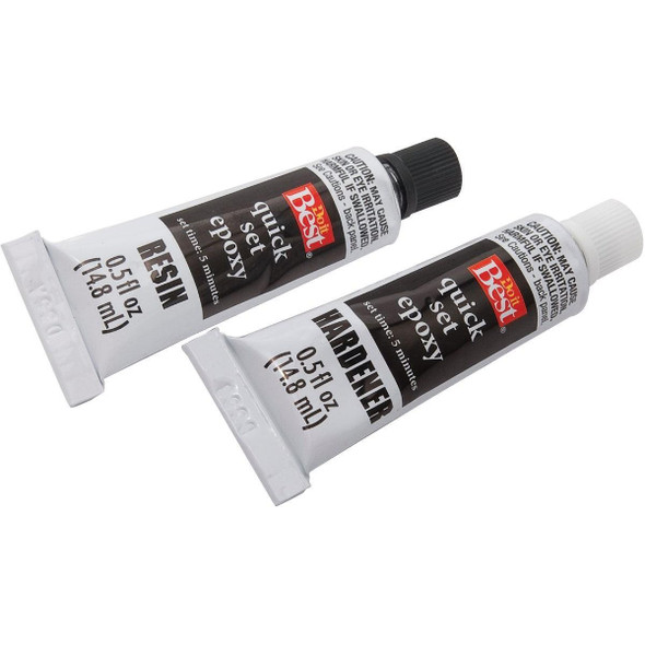 386936 0.5 Oz. Quick Set Epoxy (2-Pack)