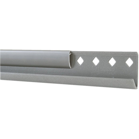 7913452445 FreedomRail 24 In. Nickel Horizontal Hanging Rail with Cover