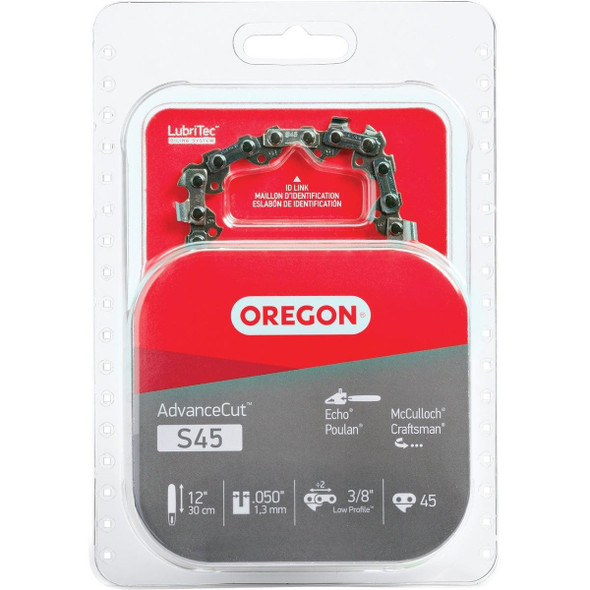 S45 Oregon AdvanceCut S45 12 In. Chainsaw Chain