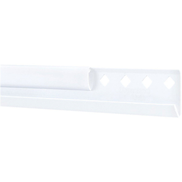 7913456011 FreedomRail 60 In. White Horizontal Hanging Rail with Cover