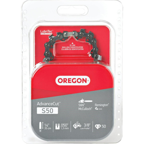 S50 Oregon AdvanceCut S50 14 In. Chainsaw Chain