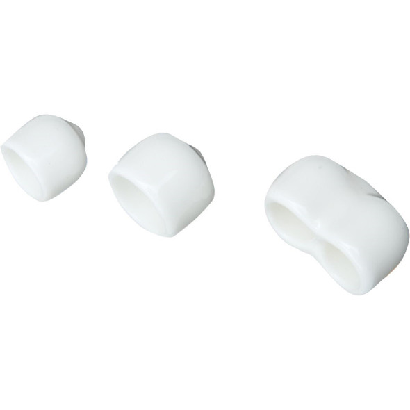 7913660011 FreedomRail White End Cap