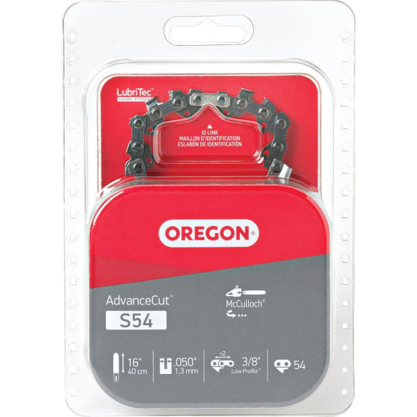 S54 Oregon AdvanceCut S54 16 In. Chainsaw Chain