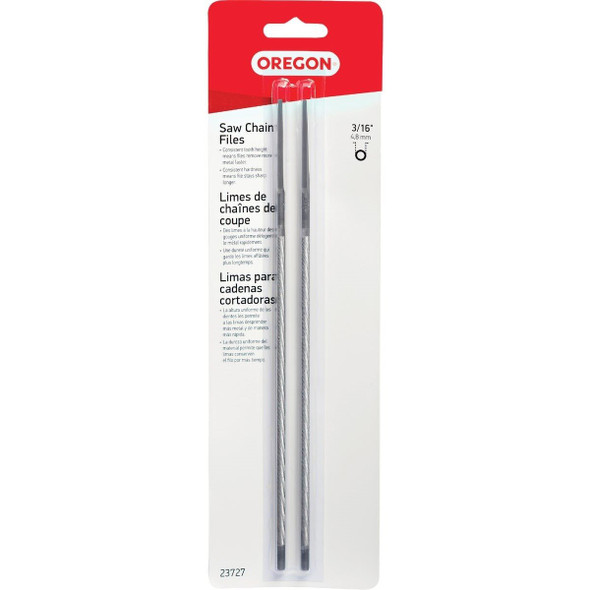 23727 Oregon 3/16 In. Saw Chain File (2-Count)