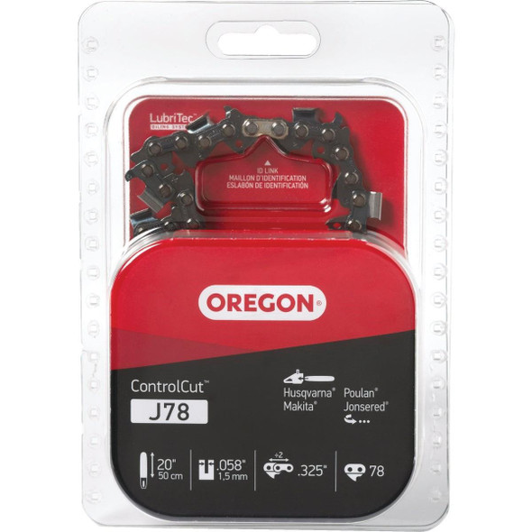 J78 Oregon ControlCut J78 20 In. Chainsaw Chain