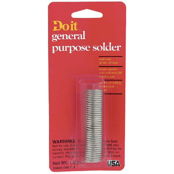 53034 1-1/2 oz. Acid 40% Tin, 60% Lead Solder
