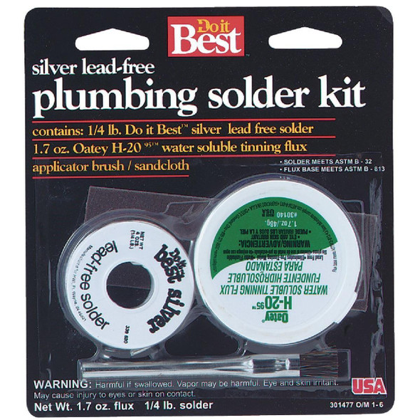 53072 Silver Lead-Free 1/4 Lb. H-2095 Solder Kit
