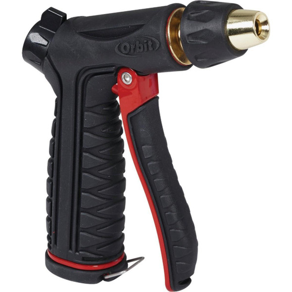 56516 Orbit Pro Flo Metal Adjustable Pistol Nozzle, Black