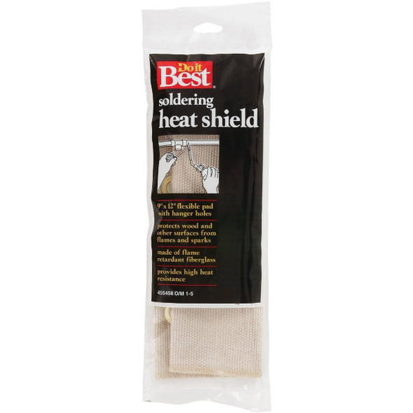 097051 12 In. x 9 In. Fiberglass Soldering Heat Shield
