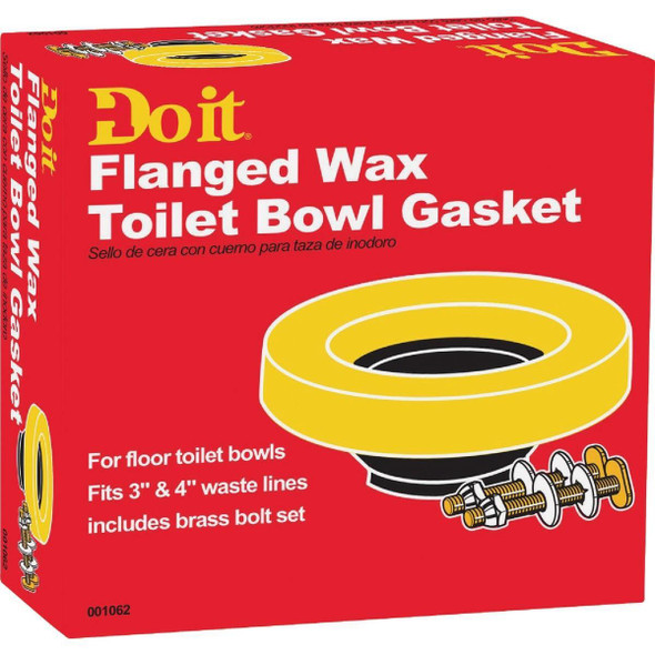 001062 No Seep Flanged Wax Toilet Bowl Gasket