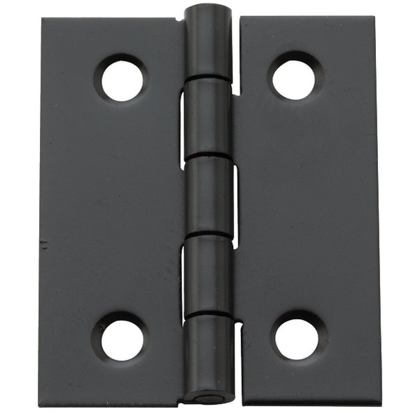 N211020 National 1-1/2 In. X 1-1/4 In. Oil Rubbed Bronze Broad Hinge (2-Pack)