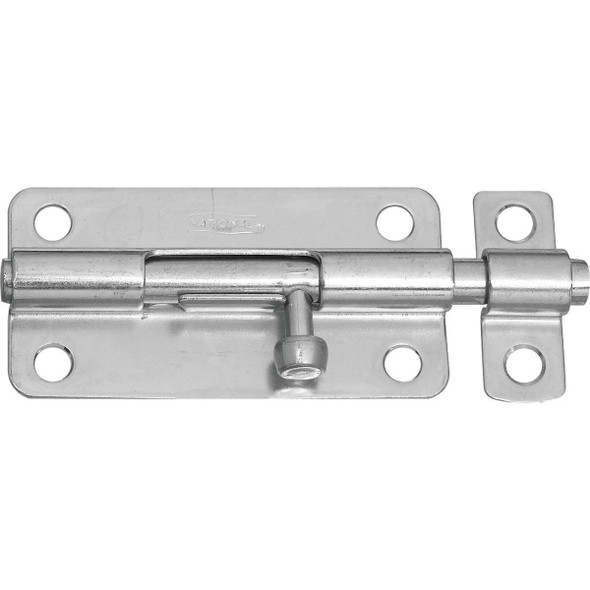 N151654 National 4 In. Zinc Steel Door Barrel Bolt