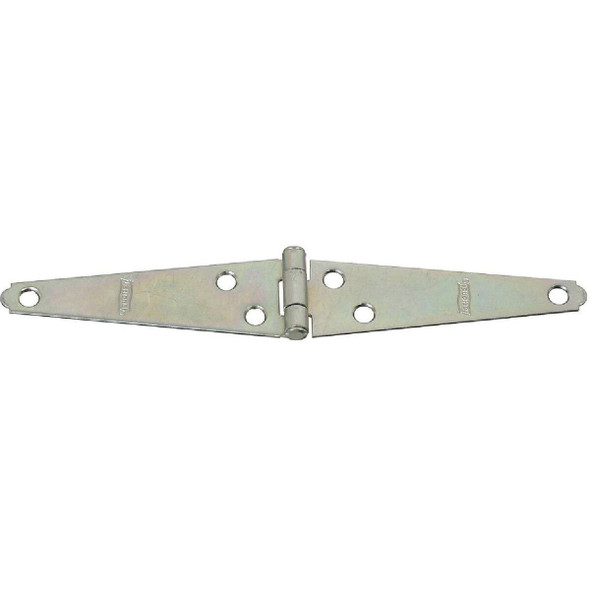 N127514 National 4 In. Zinc Light Strap Hinge (2-Pack)