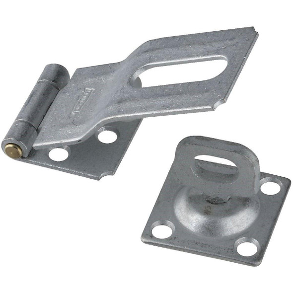 N103044 National 3-1/4 In. Galvanized Swivel Safety Hasp