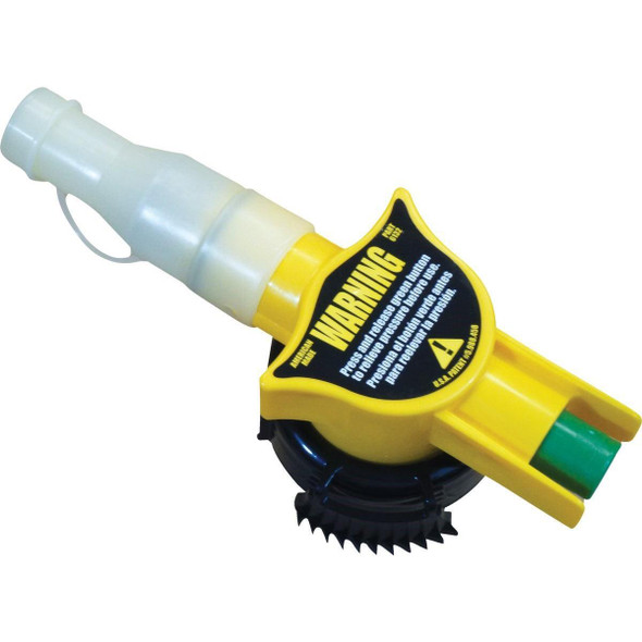 6132 No-Spill 10-1/2 In. L Fuel Can Spout Replacement Nozzle Assembly