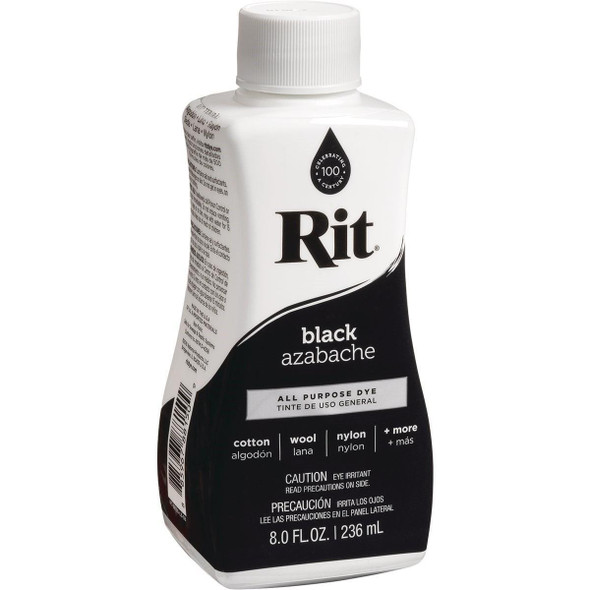 88150 Rit Black 8 oz Liquid Dye