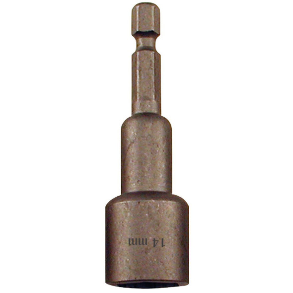 39501 Best Way Tools Metric 14 mm x 2-9/16 In. Magnetic Nutdriver Bit