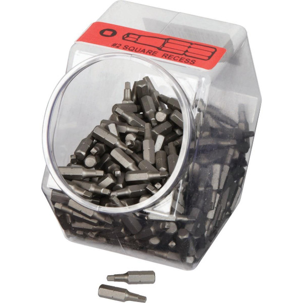 84051 Best Way Tools Square Recess #2 x 1 In. Screwdriver Bit Display