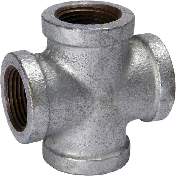 511-004BG Southland 3/4 In. Malleable Iron Galvanized Pipe Cross