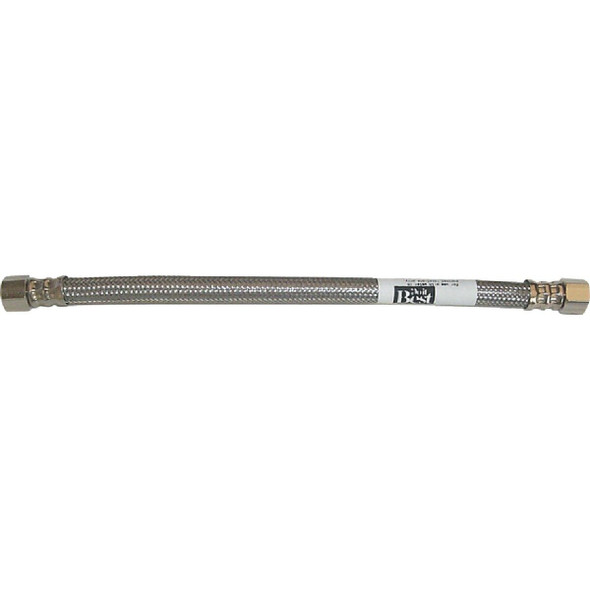 496-032 B&K 3/8 In. C x 3/8 In. C x 16 In. L Stainless Steel Faucet Connector