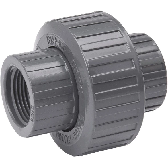164-107 B&K 1-1/2 In. Threaded Schedule 80 PVC Union